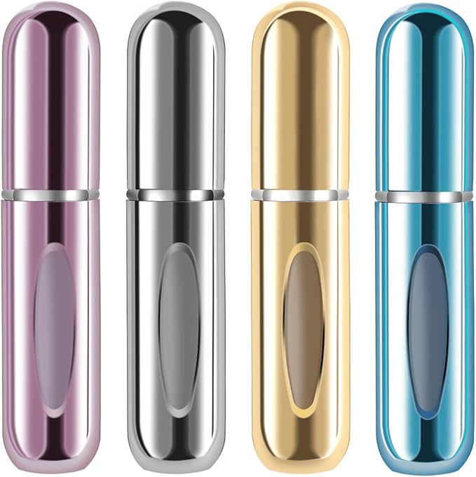 Deluxe Atomizer - Blue & Gold & Grey & Pink