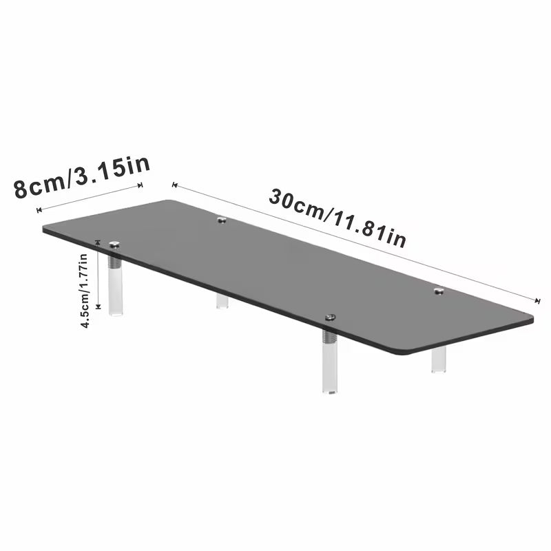 Luxe Black Display Stand