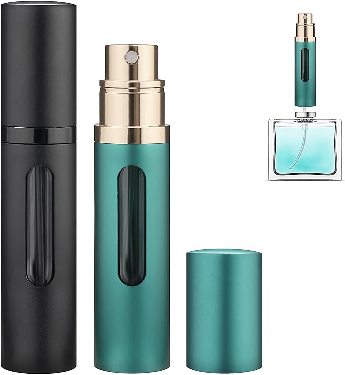 Deluxe Atomizer - Black & Green
