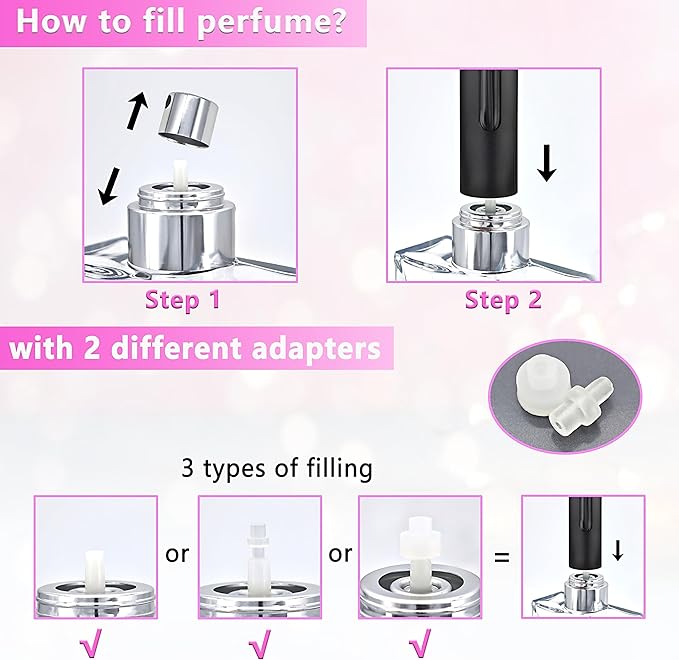 Deluxe Atomizer - Black & Green