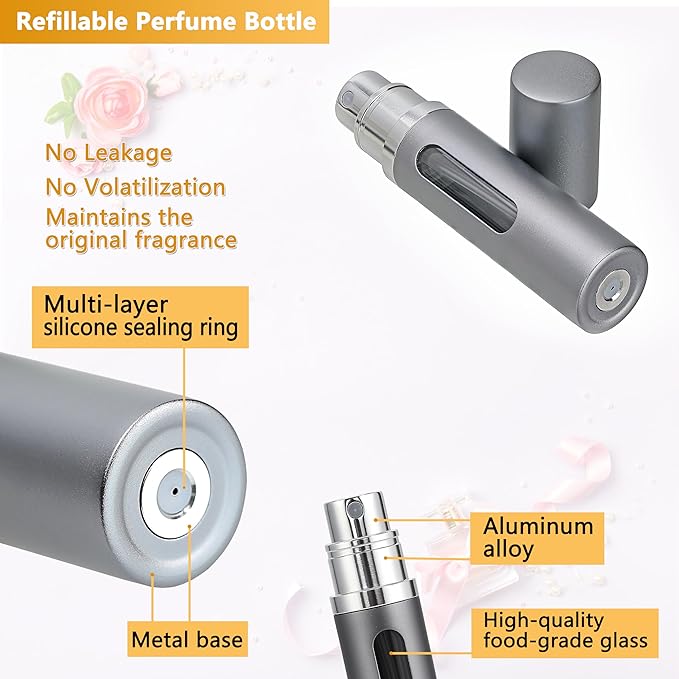 Deluxe Atomizer - Black & Grey
