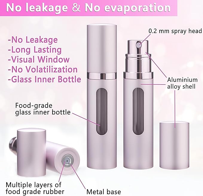 Deluxe Atomizer - Pink 5ml