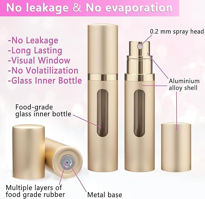 Deluxe Atomizer - Gold 5ml