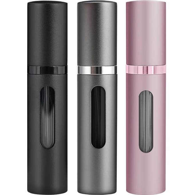 Deluxe Atomizer - Black & Grey & Pink