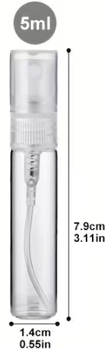 Clear Luxe Bottle 5ml