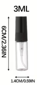 Black Luxe Bottle 3ml