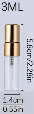 Gold Luxe Bottle 3ml
