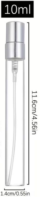 Silver Luxe Bottle 10ml