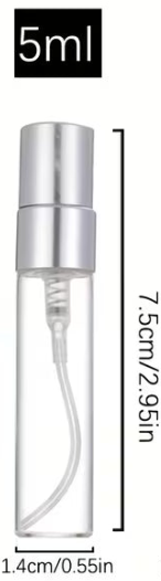 Silver Luxe Bottle 5ml