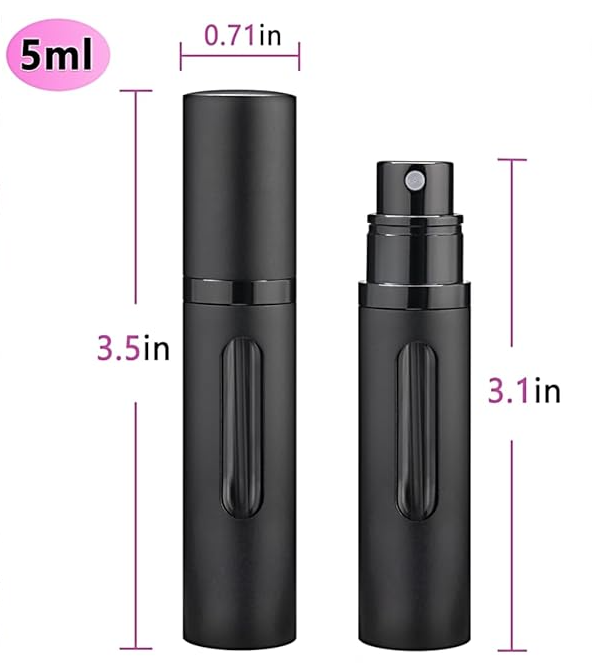 Deluxe Atomizer - Black & Green