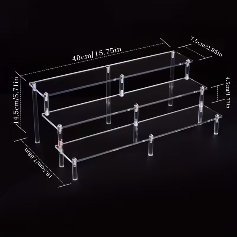 Luxe Clear Display Stand