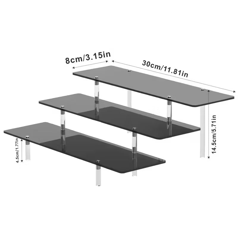 Luxe Black Display Stand