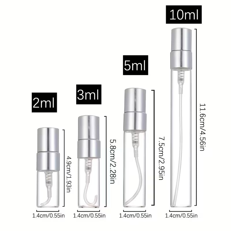 Luxe Silver Atomizer Bundle